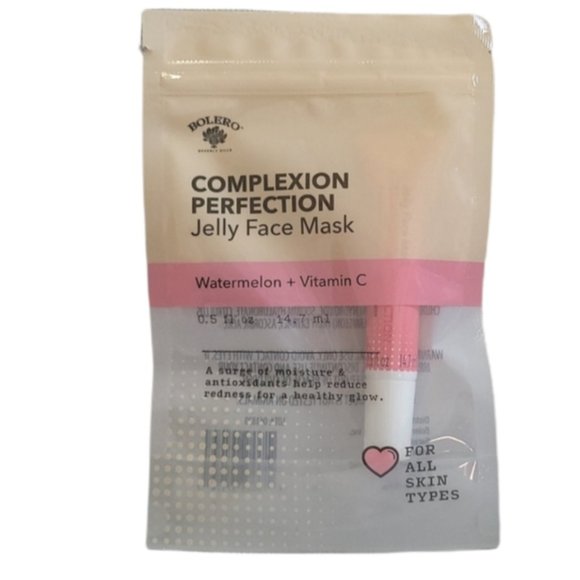 Complexion Perfection Jelly Face Mask Watermelon + Vitamin C by Bolero , 0.5 oz - Picture 1 of 1